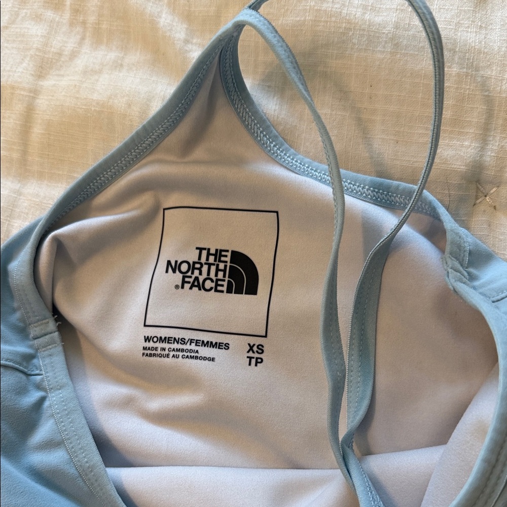 Blue North Face Athletic Dress